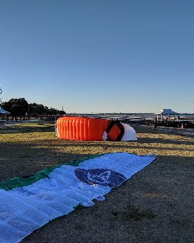 Kiteboarding
