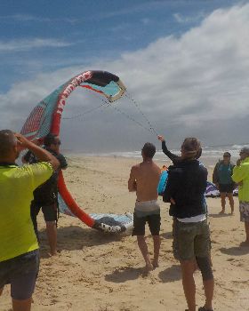 Kiteboarding