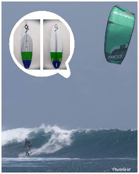 Kitesurfing