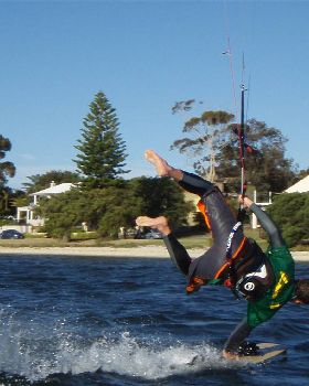 Who needs legs to kite?