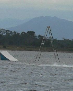 Kitesurfing