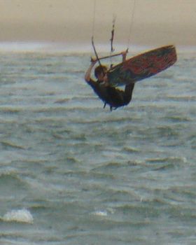 kiteing at bullcock christmas day.