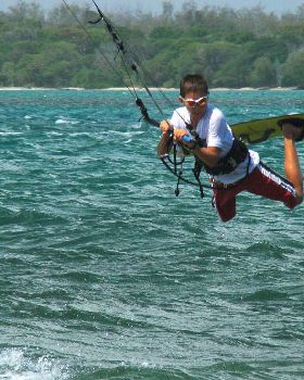 Kiteboarding