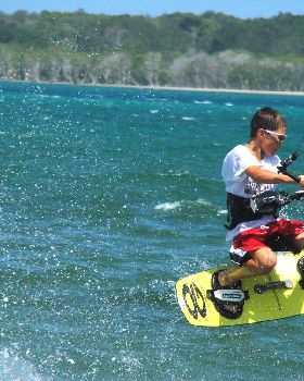 Kitesurfing