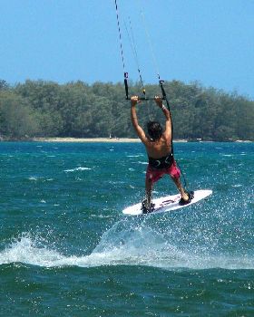 Kiteboarding