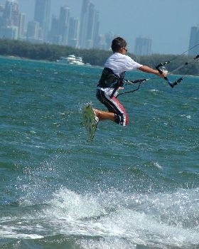 Kitesurfing