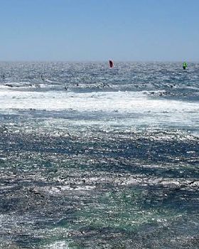 The lineup,  Dec 29th 2007. 27-35knots