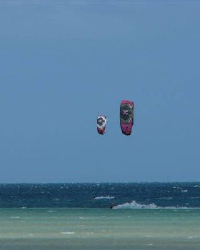 Moonta bay 15-20knt session  13/1/08