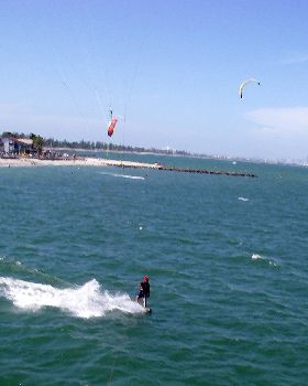 Kite cam pics from botany bay