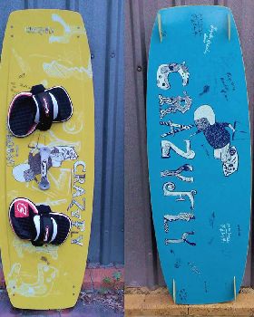 2008 Crazy Fly Allround light wind 145x48cm