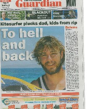 Mat Kalajzich on the front page!