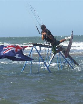 aussie flag on da slider