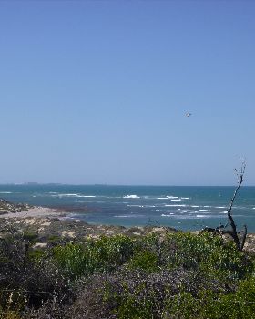 Geraldton oakagee bay .... not here for a port
