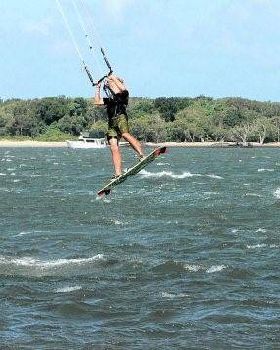 Kiteboarding