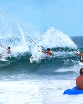 Kyron Rathbone strapless surfboard