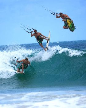 Kyron Rathbone strapless surfboard