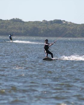Kiteboarding