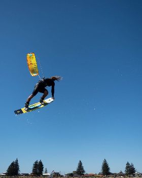 Kitesurfing