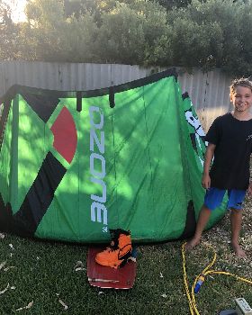 Kiteboarding