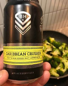 black hops Caribbean crusher