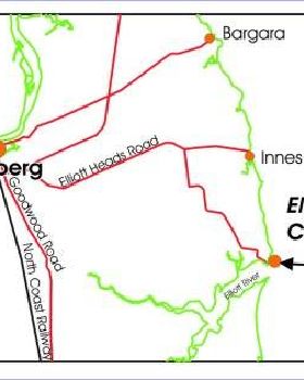Map of Elliott Heads