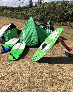Kiteboarding