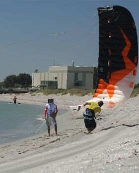 Kite X - Equipment pack down overlooked by safety official
