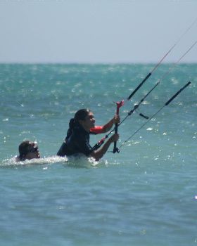 Kite X - Chrissy rescuing Sue