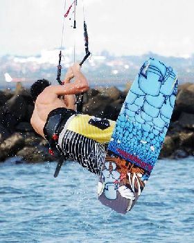 Kiteboarding