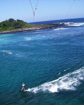 Kitesurfing