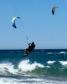 Kiteboarding