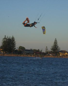 Kiteboarding
