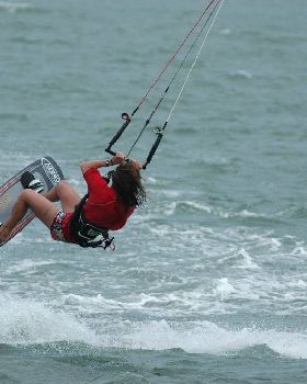 Girls in action at the 2008 Freestyle Nats at Elliott Heads