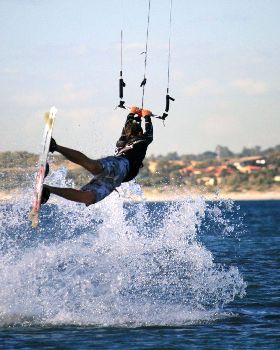 Kiteboarding