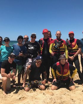 Kitesurfing