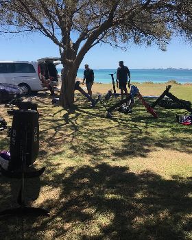 Kiteboarding