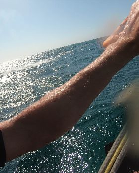 Kitesurfing