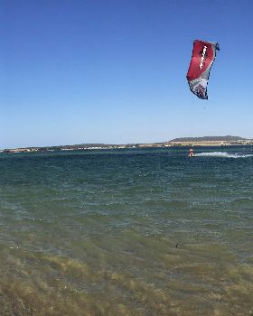 Kitesurfing