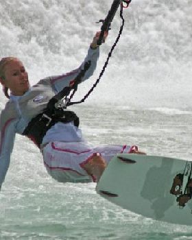 Kitesurfing