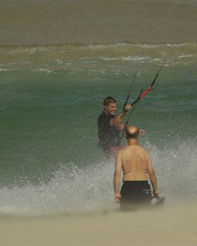 Kiteboarding