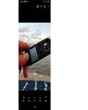 8m Peak4 lite wind foiling