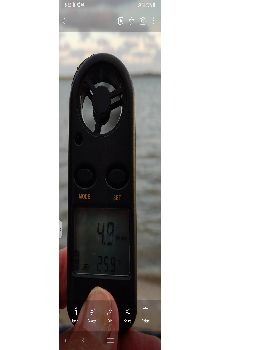 8m Peak4 lite wind foiling