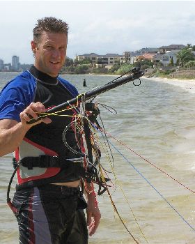 Kitesurfing