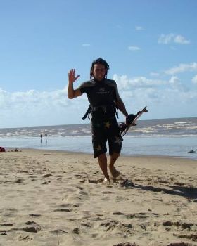 cairns the top beach for kite , ciao francesco
