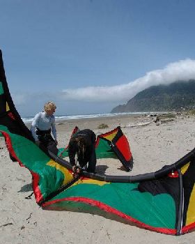 Kiteboarding