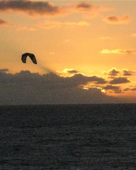 sunset from cottesloe
