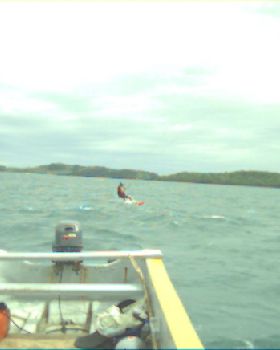 Boat launched in Fiji