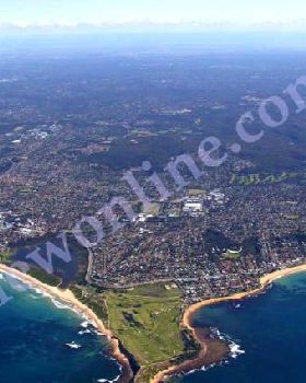 Looking north longreef to Narabeen