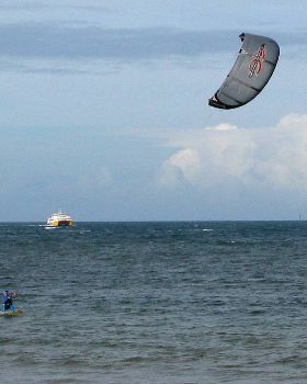Tai Lewis riding Magnetic Island