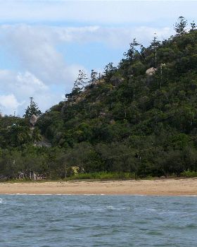 Tai Lewis riding Magnetic Island